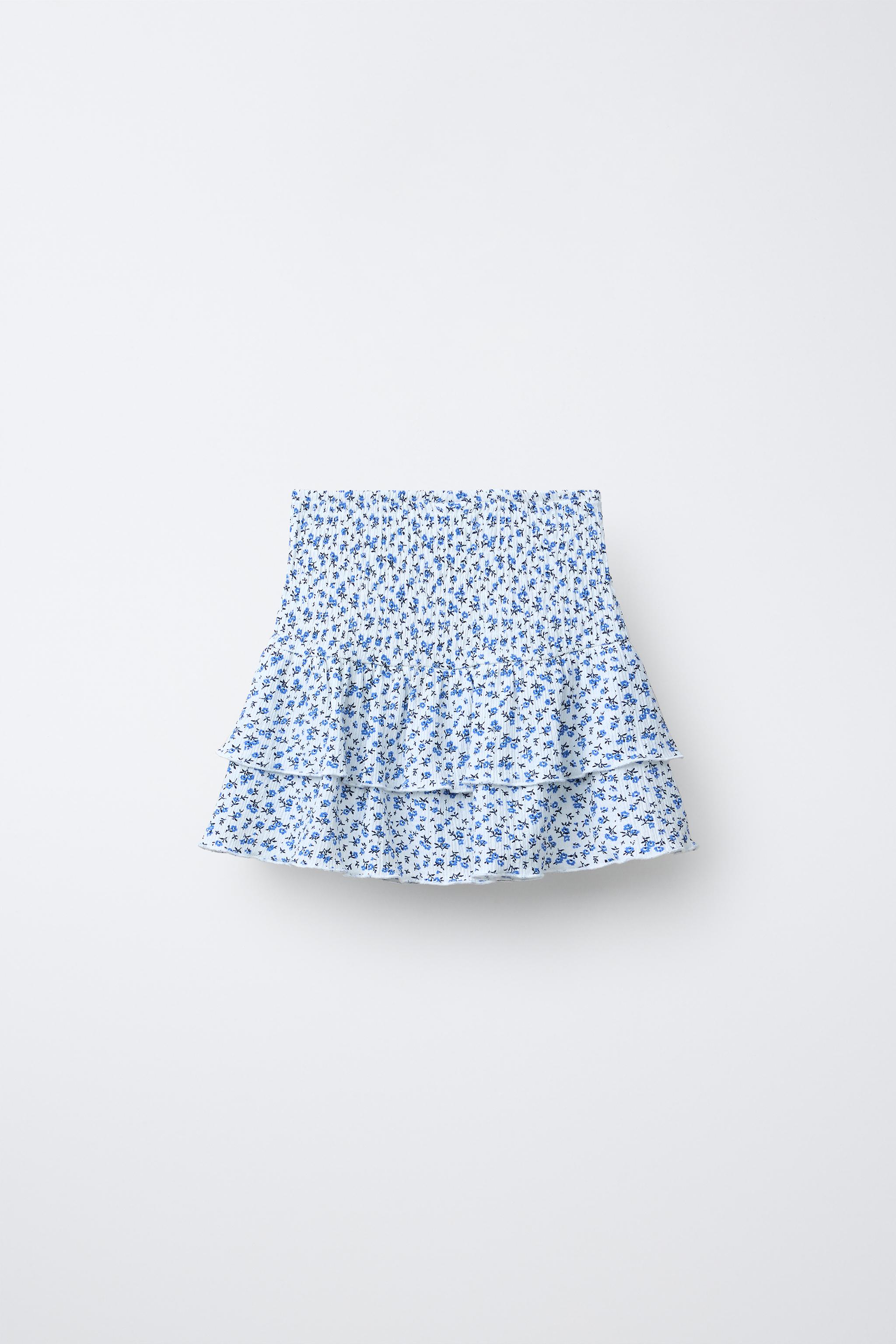 JUPE-SHORT À FLEURS